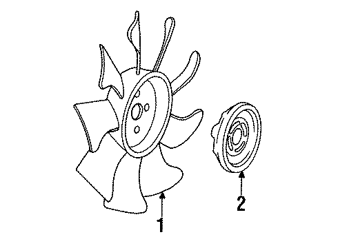 1992 Mazda Navajo Cooling Fan Diagram
