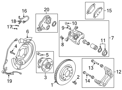 2019 Mazda CX-3 Parking Brake Diagram