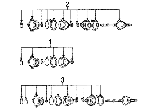 1990 Mazda Protege Rear Axle Diagram 2