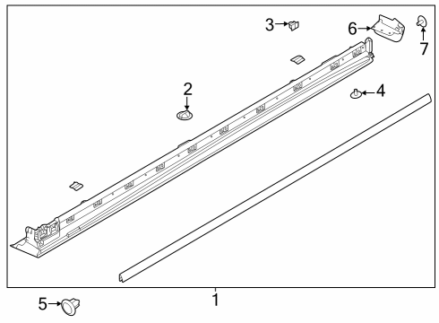 2024 Mazda CX-30 Exterior Trim - Pillars