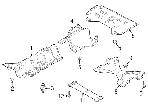 2024 Mazda CX-30 Heat Shields