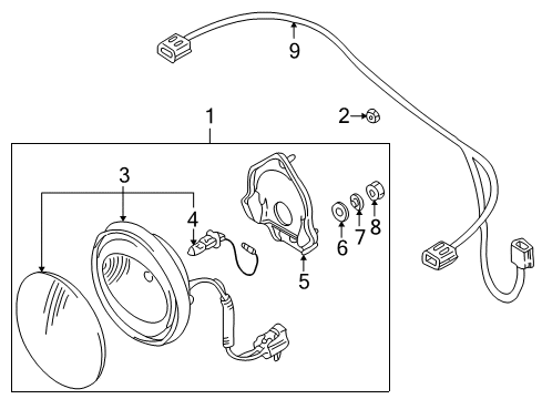 2002 Mazda Protege5 Fog Lamps Diagram