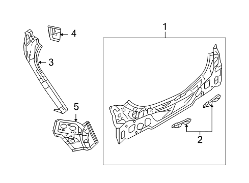 2012 Mazda 3 Rear Body