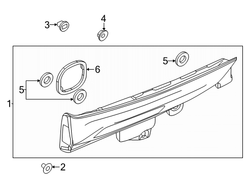 2024 Mazda CX-90 Backup Lamps