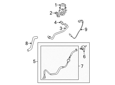 2008 Mazda 3 EGR System Diagram 2