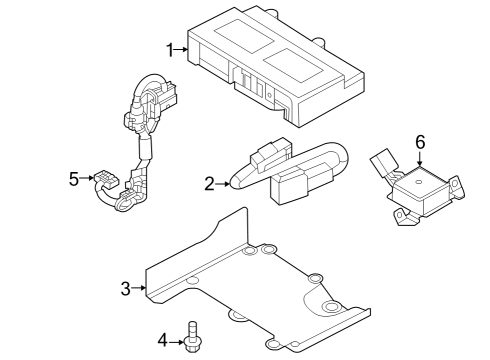 2024 Mazda CX-30 Communication System Components