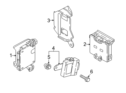 2018 Mazda CX-3 Electrical Components Diagram
