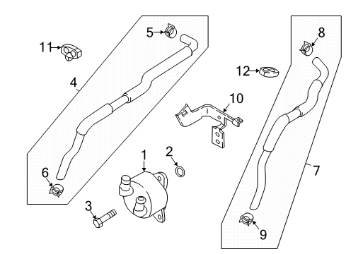 2020 Mazda CX-5 Oil Cooler Diagram