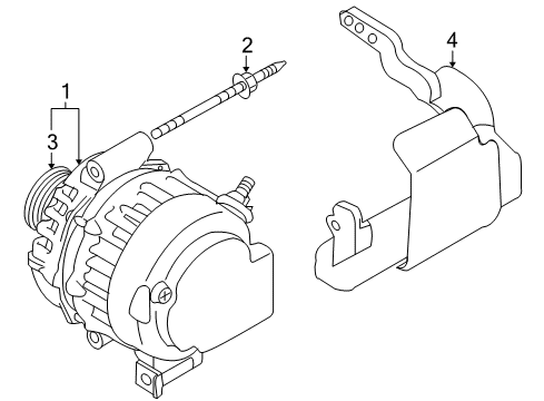 2008 Mazda 3 Alternator Diagram 2