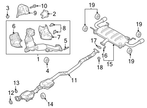 2024 Mazda CX-30 Exhaust Components