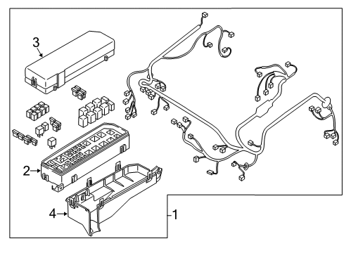 2001 Mazda Tribute Fuse & Relay