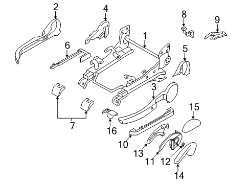 2007 Mazda 6 Tracks & Components