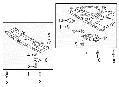 2014 Mazda 3 Splash Shields