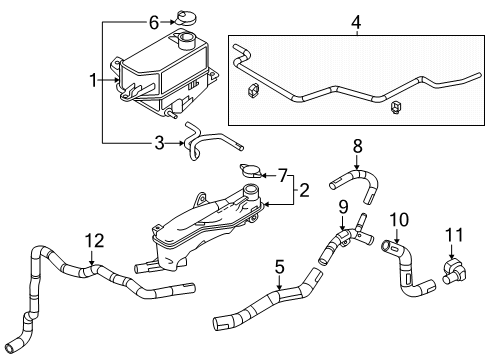 2025 Mazda CX-70 Sub Tank Diagram for H301-15-730