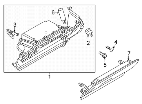 2022 Mazda MX-30 EV Glove Box