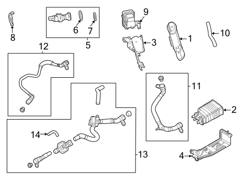 2024 Mazda CX-30 Emission Components