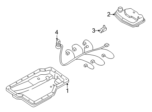 2000 Mazda Protege Automatic Transmission - Maintenance Diagram 2