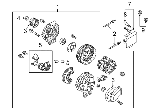 2012 Mazda 5 Alternator Diagram 2