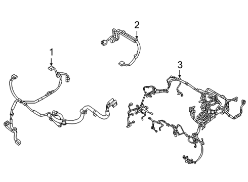 2022 Mazda MX-30 EV Wiring Harness