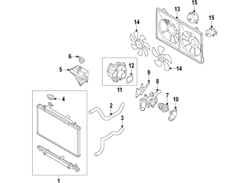 2018 Mazda CX-5 Cooling System Diagram