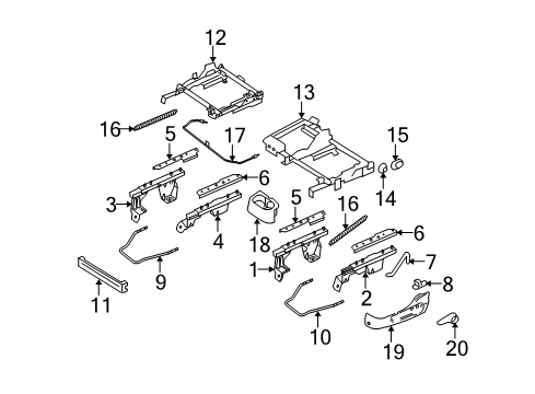 2008 Mazda B2300 Tracks & Components