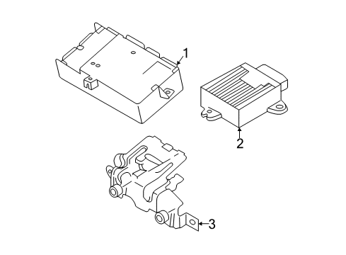 2012 Mazda 5 Electrical Components Diagram