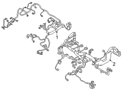 2024 Mazda CX-30 Wiring Harness