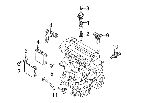 2010 Mazda 5 Ignition System Diagram