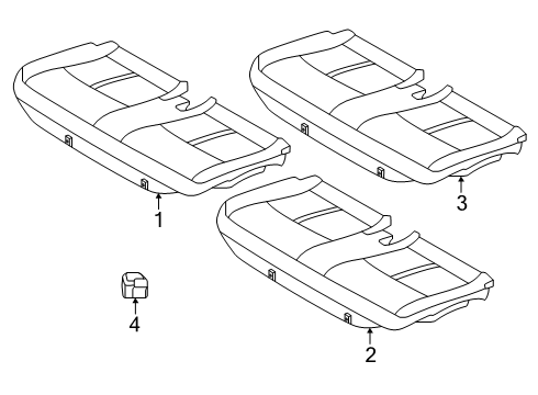 2024 Mazda CX-90 Third Row Seats Diagram 6
