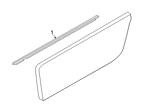 2024 Mazda MX-5 Miata Exterior Trim - Door