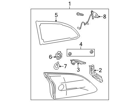 2011 Mazda 3 Backup Lamps Diagram