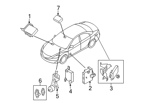 2013 Mazda 6 Wipers Diagram
