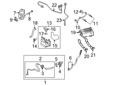 2006 Mazda 6 Emission System Diagram