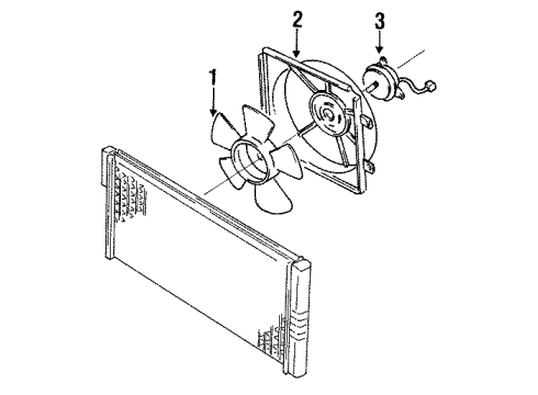 1997 Mazda 626 Cooling Fan Diagram