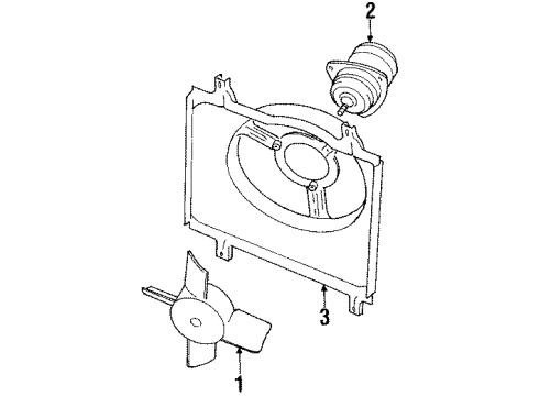 1984 Mazda GLC Cooling Fan Diagram