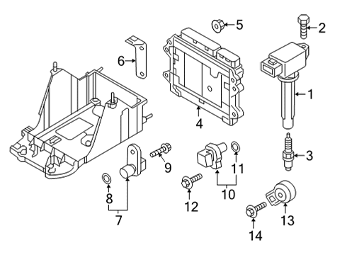 2024 Mazda CX-30 Ignition System Diagram 2