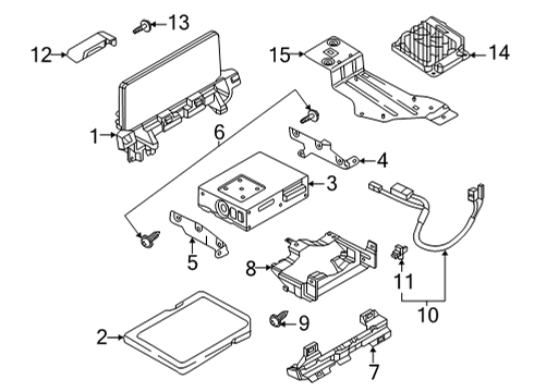 2025 Mazda CX-5 Sound System Diagram