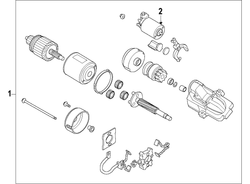 2015 Mazda 5 Starter Diagram 2