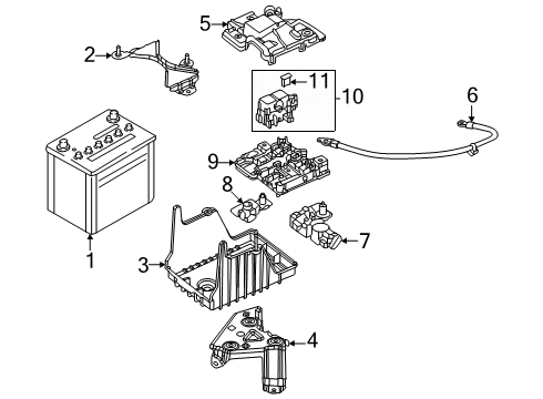 2024 Mazda CX-90 Battery