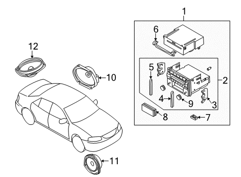 2003 Mazda Protege5 Sound System