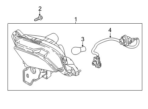 2016 Mazda CX-3 Bulbs Diagram 2