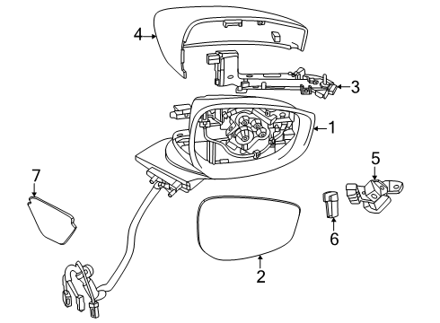 2024 Mazda CX-90 Mirrors