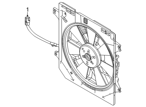 2024 Mazda CX-90 Cooling Fan