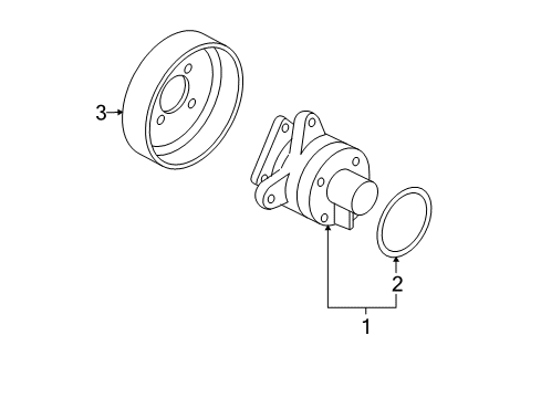 2004 Mazda 6 Water Pump Diagram 2