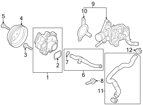 2023 Mazda 3 Water Pump Diagram 3