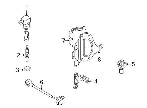 2007 Mazda CX-7 Ignition System Diagram