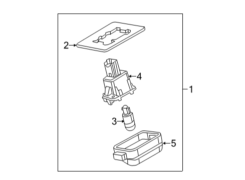 2015 Mazda 3 License Lamps Diagram