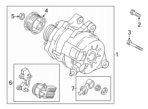 2025 Mazda CX-50 Alternator Diagram 2