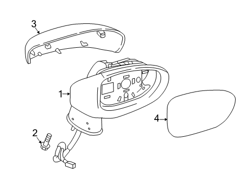 2024 Mazda MX-5 Miata Mirrors