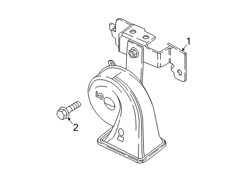 2021 Mazda CX-3 Horn
